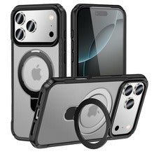 Iphone 17 air shockproof magsafe Case with Foldable Magnetic Ring Kickstand