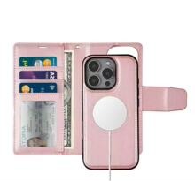 iphone 14 pro max magsafe compatible 2 in 1 magnetic detachable wallet case