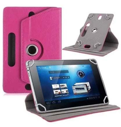 10inch Universal Tablet PU Leather Case with 360° Rotating Stand