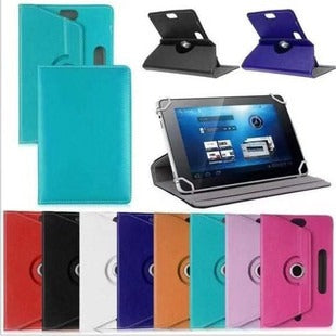 10inch Universal Tablet PU Leather Case with 360° Rotating Stand
