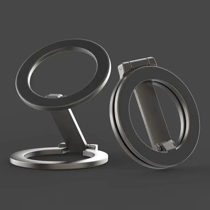 Z shape magnetic ring holder - Foldable adjustable Magnetic Grip Holder & stand