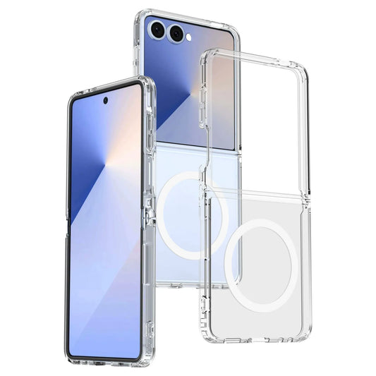 samsung galaxy z flip 5 Hybrid clear magsafe case strong magnet