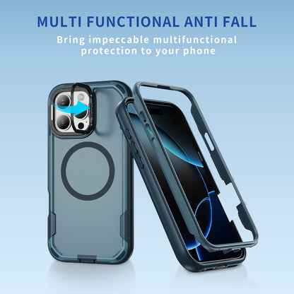 Iphone 17 air soft-touch 3 in 1 magsafe Case shockproof w foldable camera stand