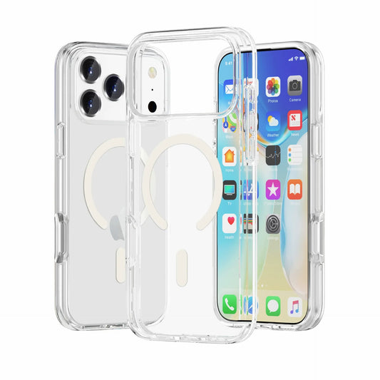 Iphone 17 air Ultimate Magnetic Clear Hard Case  Slim Armor, OtterBox Symmetry Style