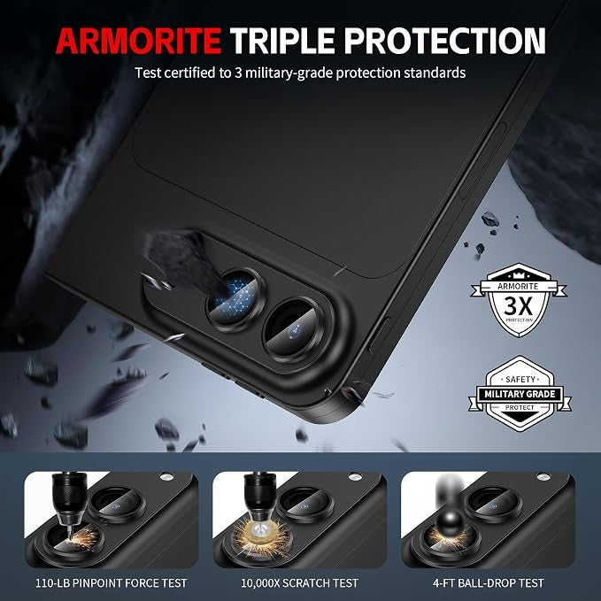 iPhone Duo Full Guard Camera Lens Protector with Aluminium Camera Housing
