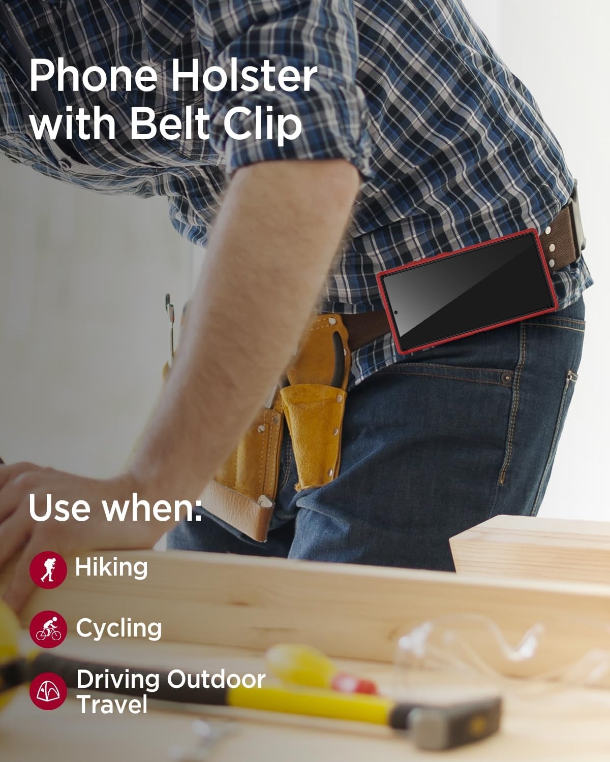 samsung galaxy s24 fe triple layer otterbox defender style case with 360? Rotating Belt Clip & Kickstand