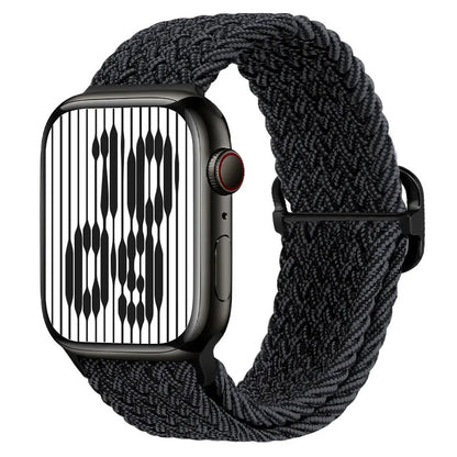 Apple Watch band Braided Nylon Adjustable Buckle light weigh & Stretchy