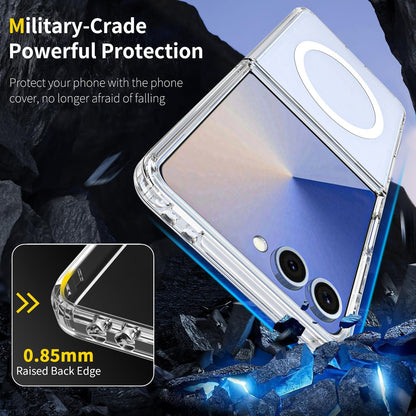 samsung galaxy z flip 6 Hybrid clear magsafe case strong magnet