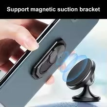 2-in-1 magnetic Ring Holder Stand ??Slide-Out Design for wireless Charging Compatibility