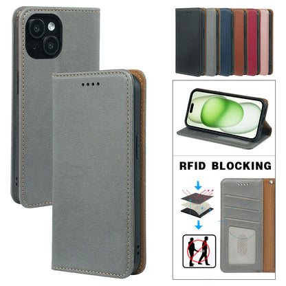 Moto edge 30 flip wallet case lichi grain finish with invisible magnetic closure (strong) & RFID blocking (w-015)