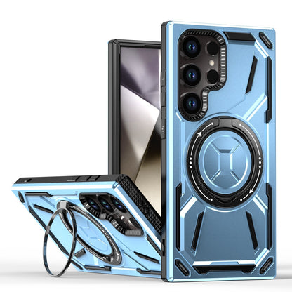 Samsung galaxy s26 plus Magnetic Case with rotating Ring Stand – Full Body Shockproof Rugged Cover, MagSafe Compatible (B011)