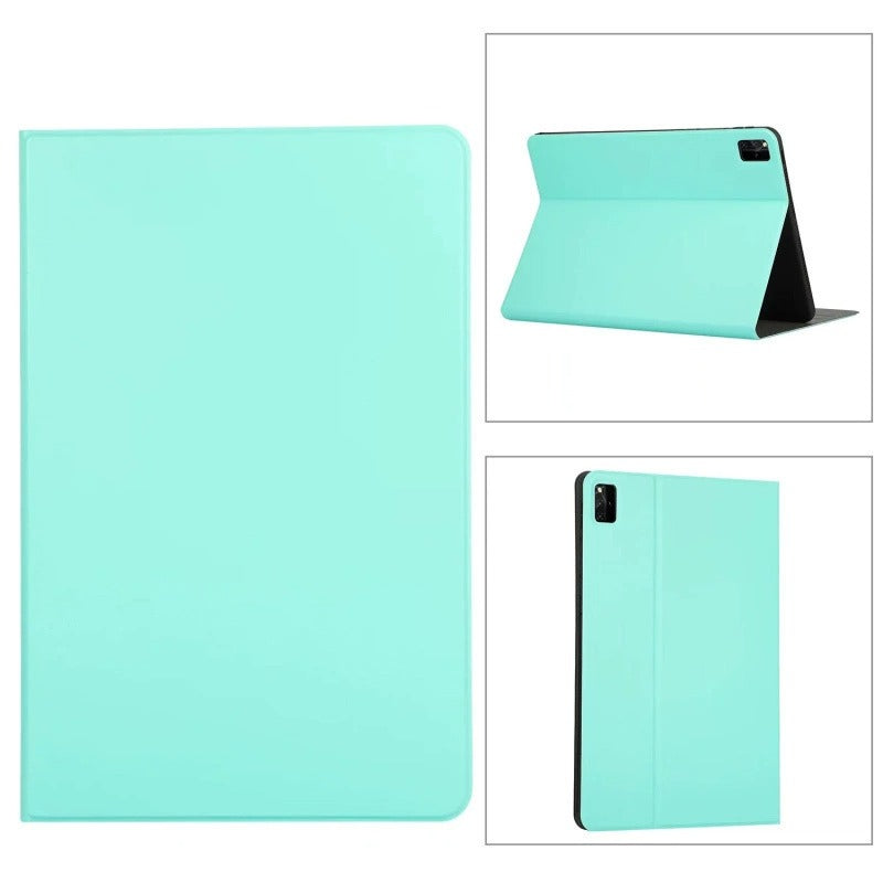 samsung galaxy tab A9 case skin feel PU leather free front loading style tpu back