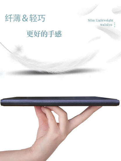 ipad case skin feel pu leather front loading style tpu back mint