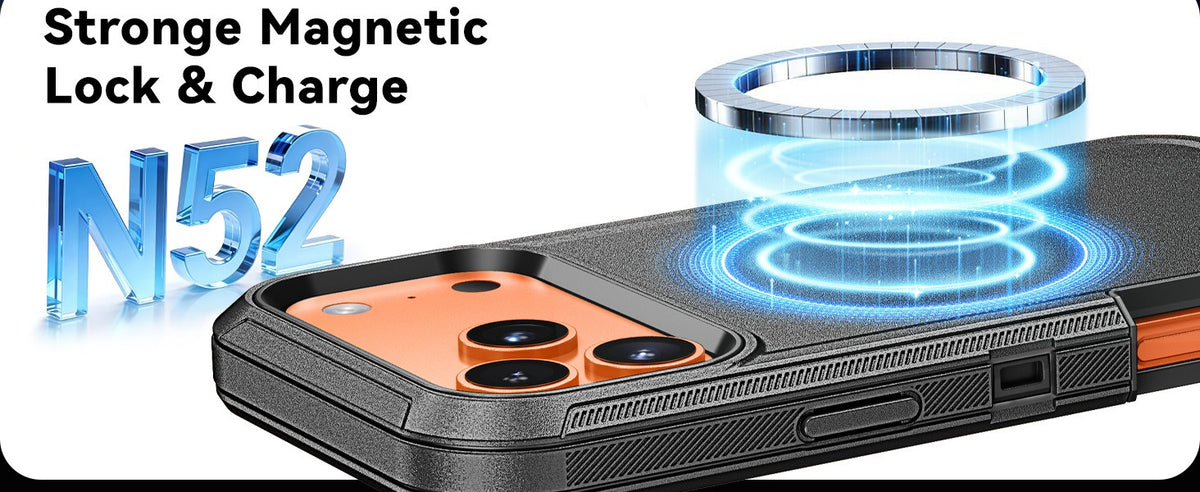 iPhone 17 Pro / 18 Pro case magsafe heavy duty dual layer drop protection