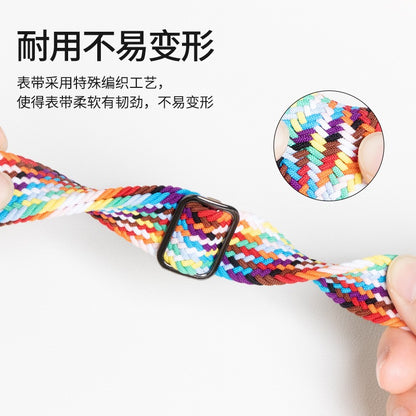 Apple Watch band Braided Nylon Adjustable Buckle light weigh & Stretchy