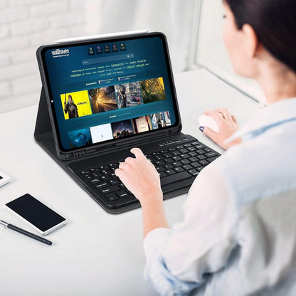 Samsung galaxy tab bluetooth keyboard case with detachable keyboard black