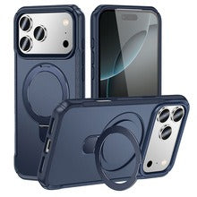 Iphone 17 air shockproof magsafe Case with Foldable Magnetic Ring Kickstand