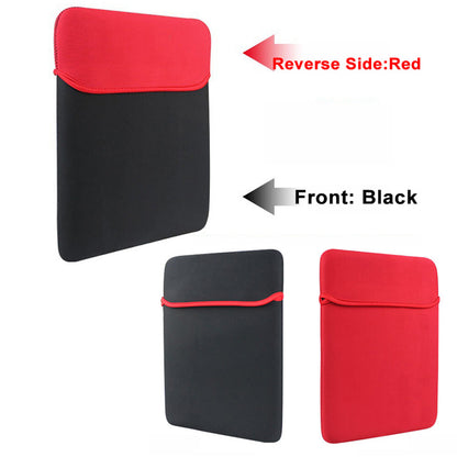 Reversible Neoprene Laptop Sleeve Dual-Sided Protective Case with Stylish Flip Design