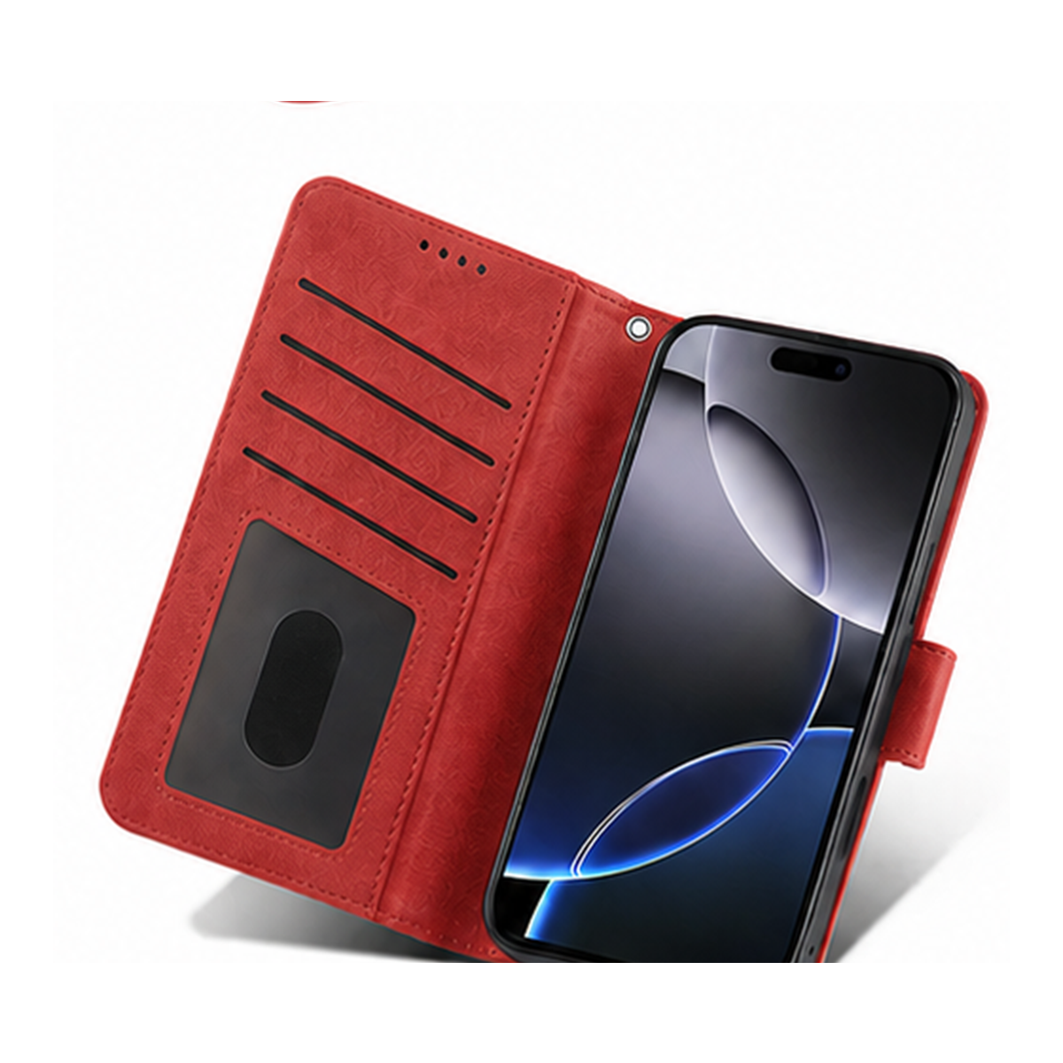 Moto E20 E30 E40 Wallet Case suede finish 4 card slots (w-016)