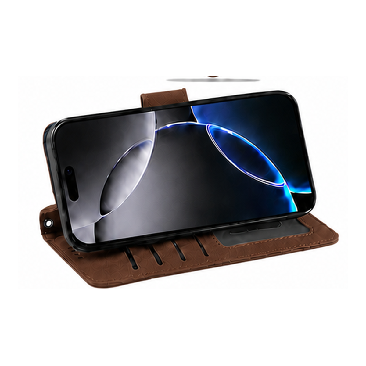 Moto E20 E30 E40 Wallet Case suede finish 4 card slots (w-016)