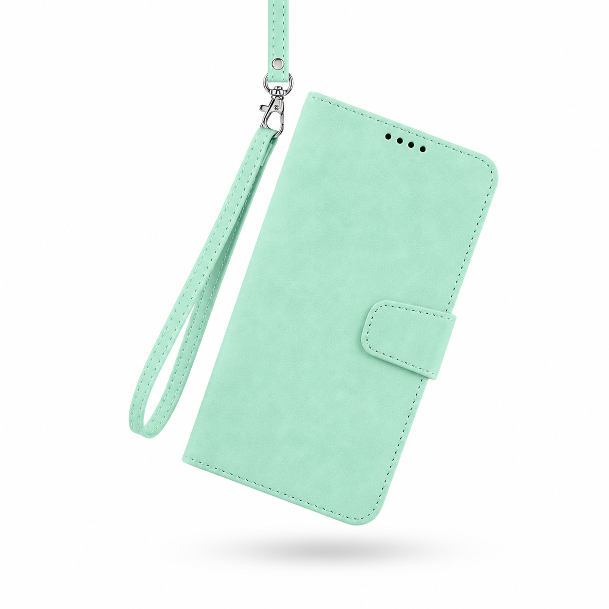Moto E20 E30 E40 Wallet Case suede finish 4 card slots (w-016)