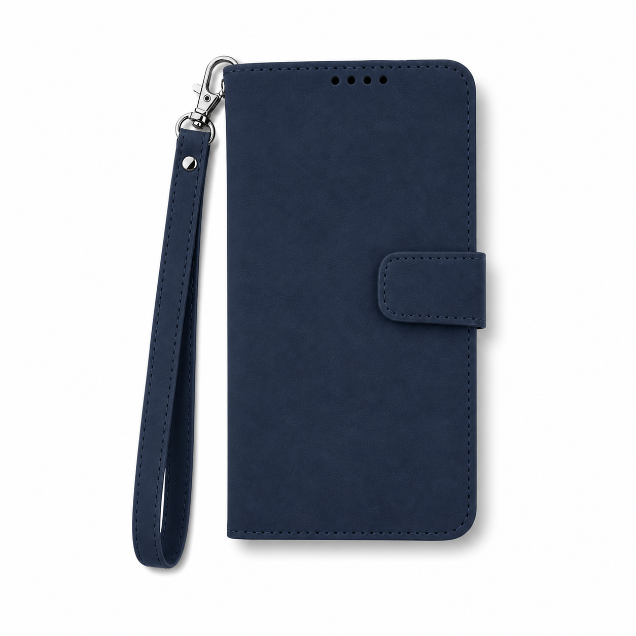 Moto E20 E30 E40 Wallet Case suede finish 4 card slots (w-016)